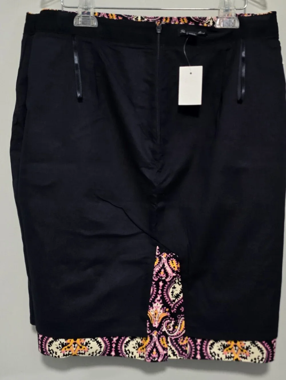 J. Crew Purple Patterned Midi Pencil Skirt career boho, retro preppy Style 10